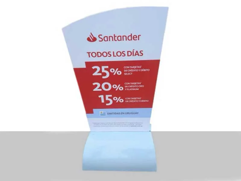 Carteles autoportantes