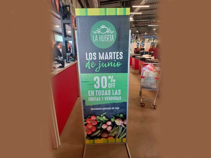 Estructura con impresión