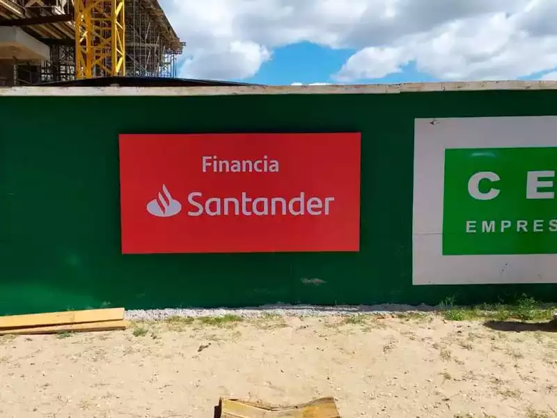 Cartelería de edificio