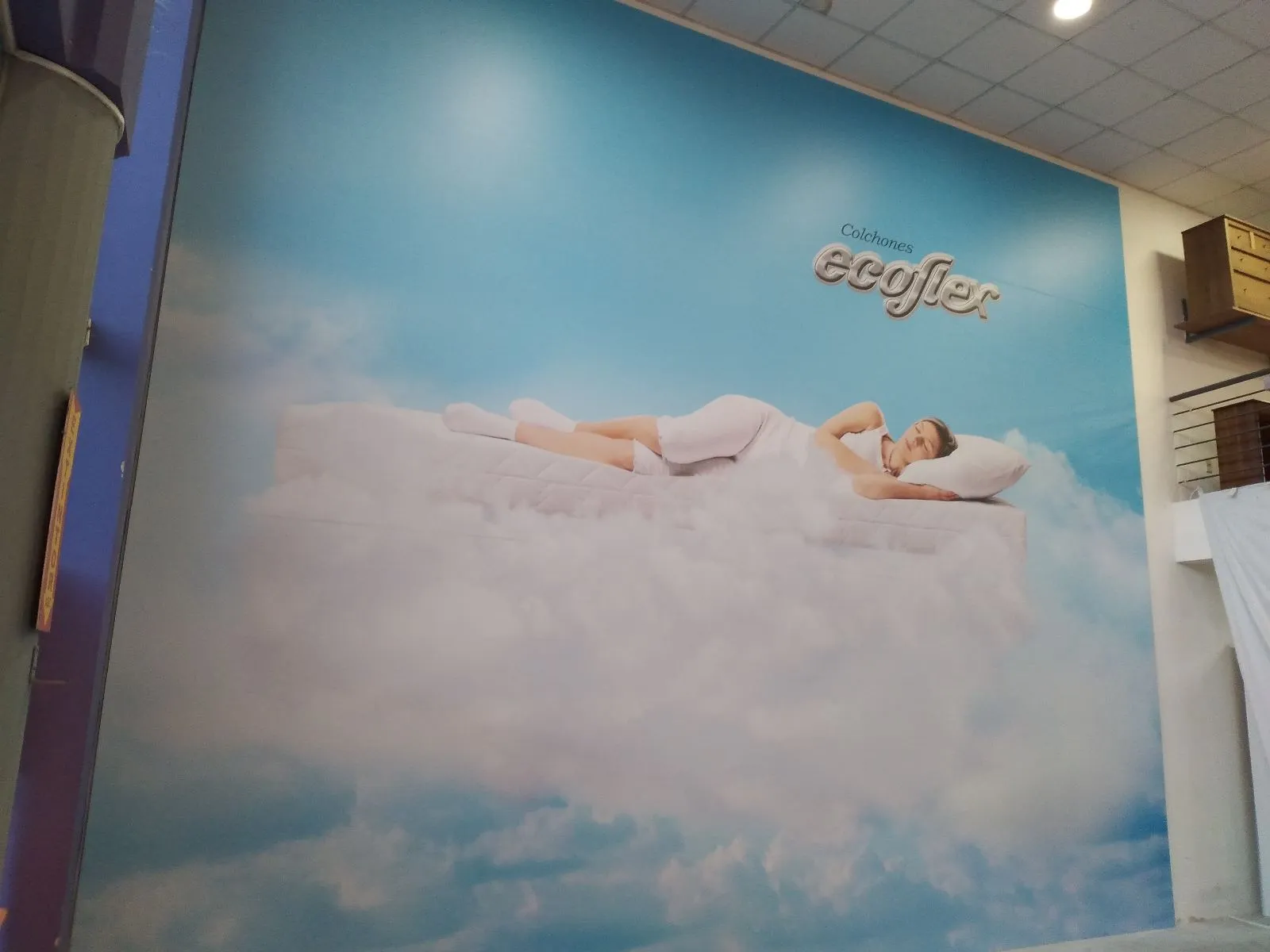 Vinilo decorativo en pared interior